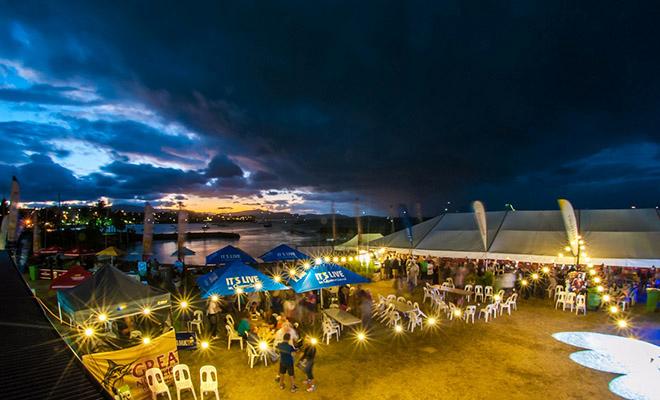 Evening entertainment at Airlie Beach Race Week's  Festival of Sailing ©  Vampp Photography